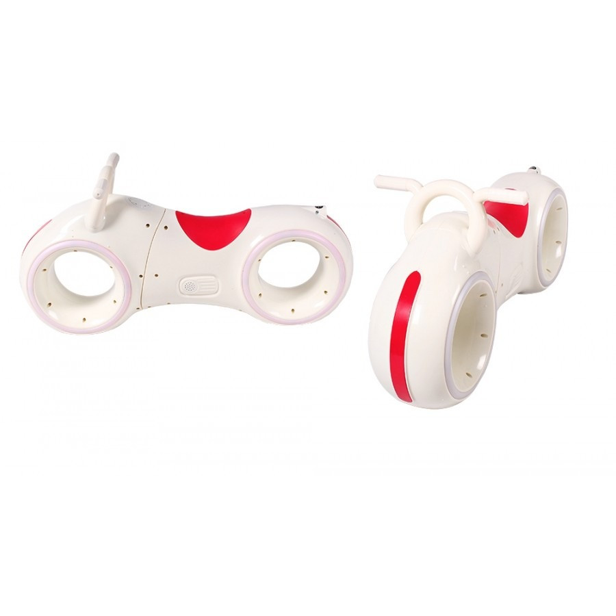 Детский толокар Трон Космо-байк Bambi HD-K06(White-Red) Bluetooth Бело-Красный