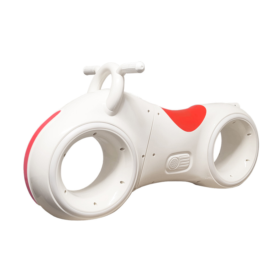 Детский толокар Трон Космо-байк Bambi HD-K06(White-Red) Bluetooth Бело-Красный