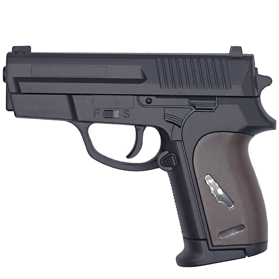 Детский пистолет CYMA P618 с пульками, черный