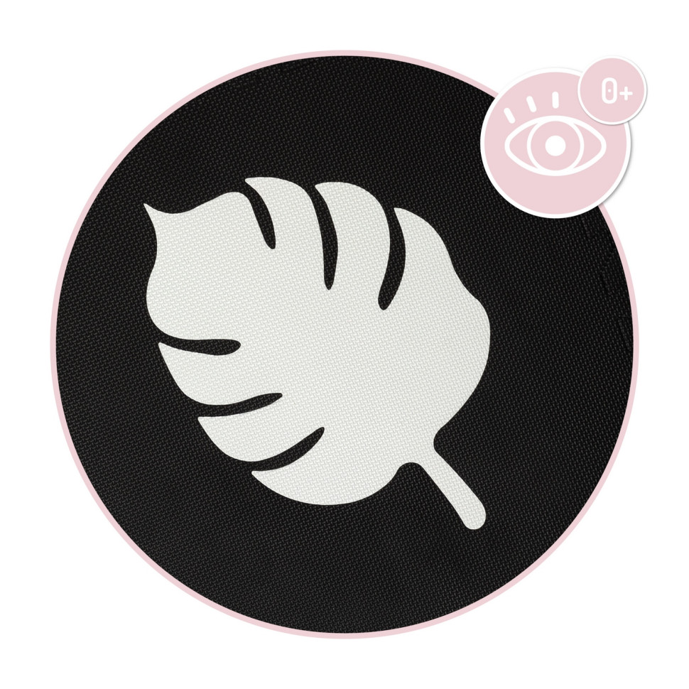 Коврик-пазл FELI MoMi AKCE00028 black, EVA, 4 элемента, 120x120 см