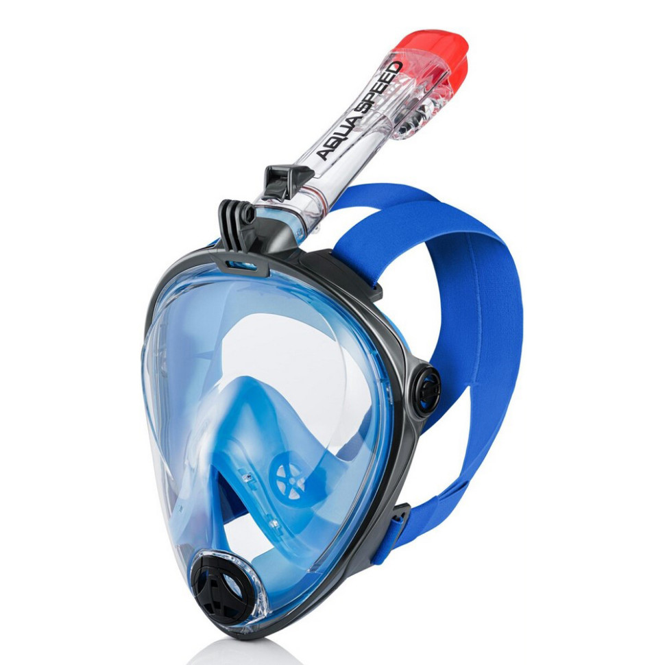 Полнолицевая маска SPECTRA 2.0 Aqua Speed 247-01 синий, черный, L/XL