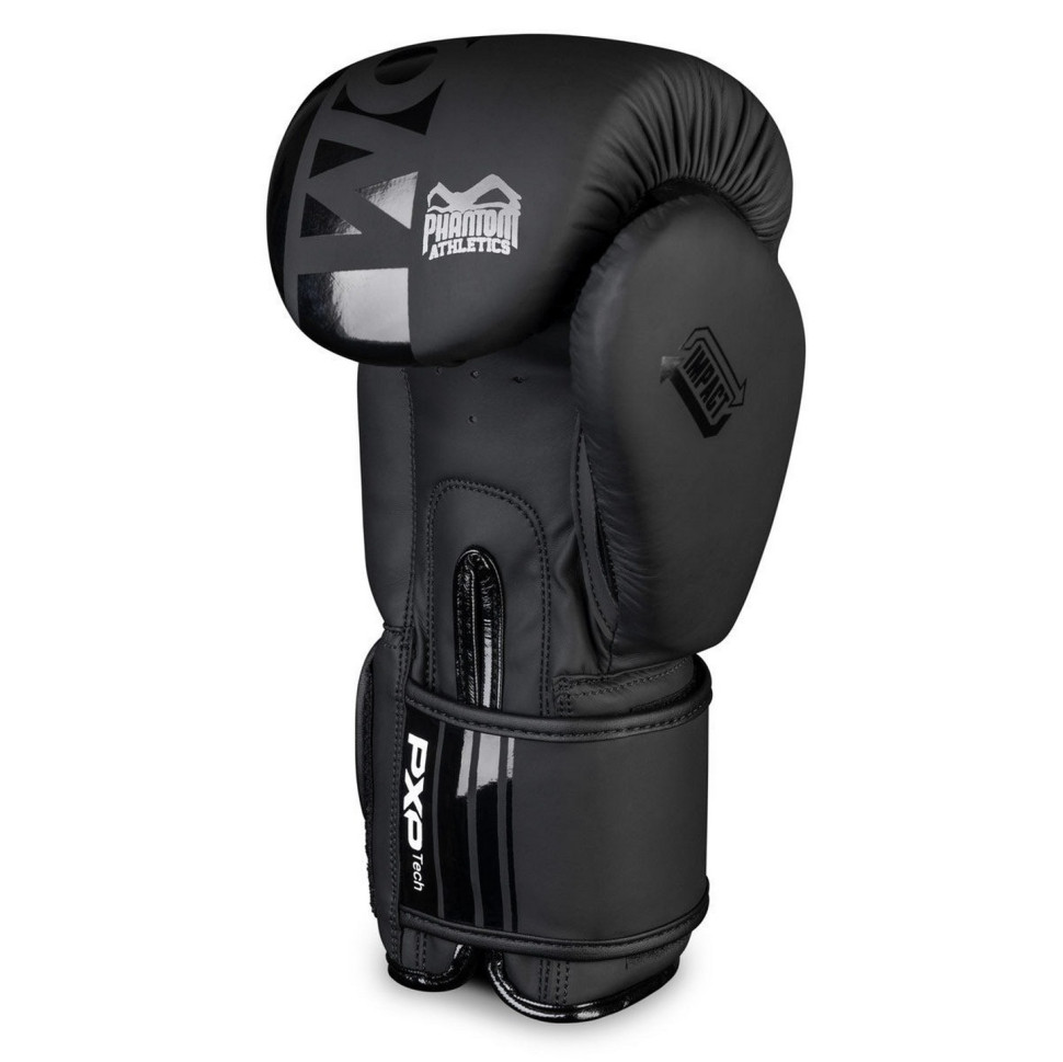 Боксерські рукавиці APEX Phantom PHBG2025-16 Black 16 oz