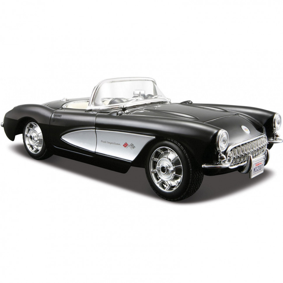 Детская автомодель (1:24) 1957 Chevrolet Corvette голубой 31275