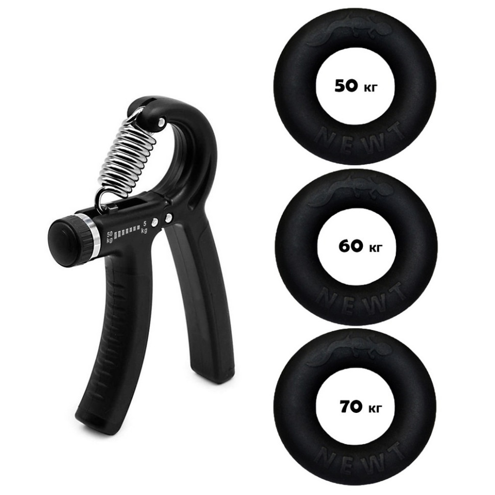 Набор кистевых эспандеров кольцо+эспандер ножницы Power Grip Set3 Newt NE-1589-60