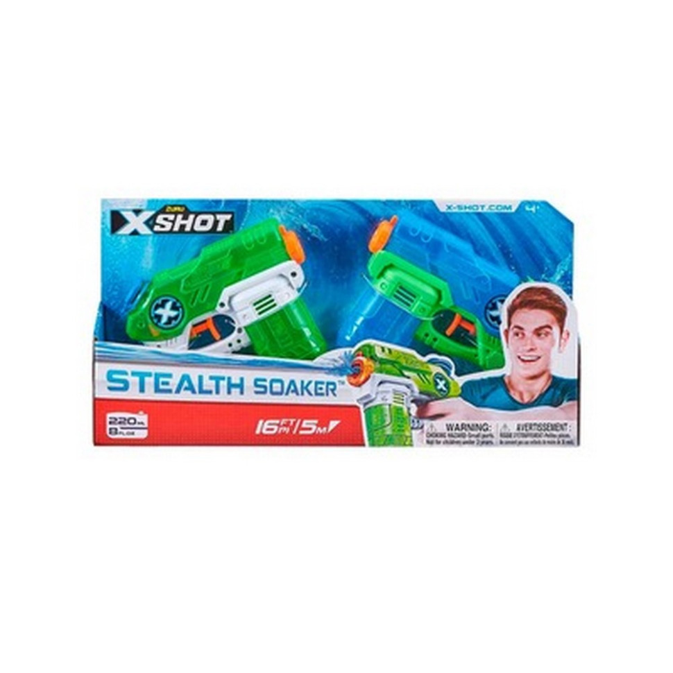 Набор водных бластеров X -Shot Warfare 01227R Double Small Stealth Soake (2 вида оружия)