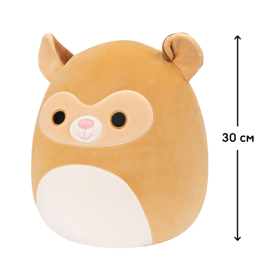 Мягкая игрушка Долгопят Зейн Squishmallows SQCR04155, 30 см