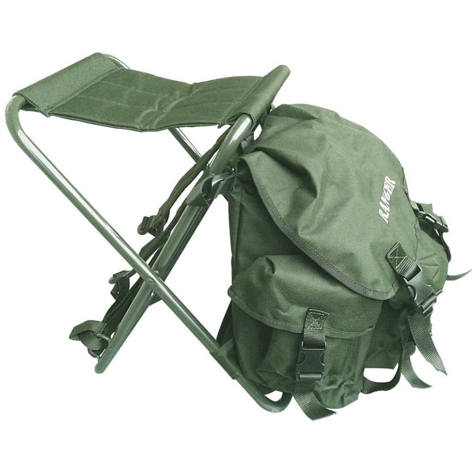 Стільчик складний Ranger RBagPlus зелений RA 4401
