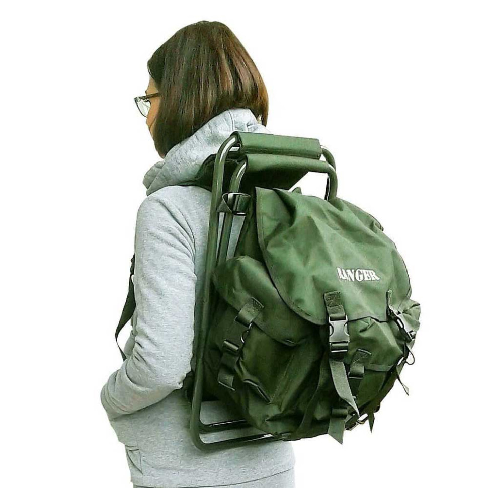 Стільчик складний Ranger RBagPlus зелений RA 4401