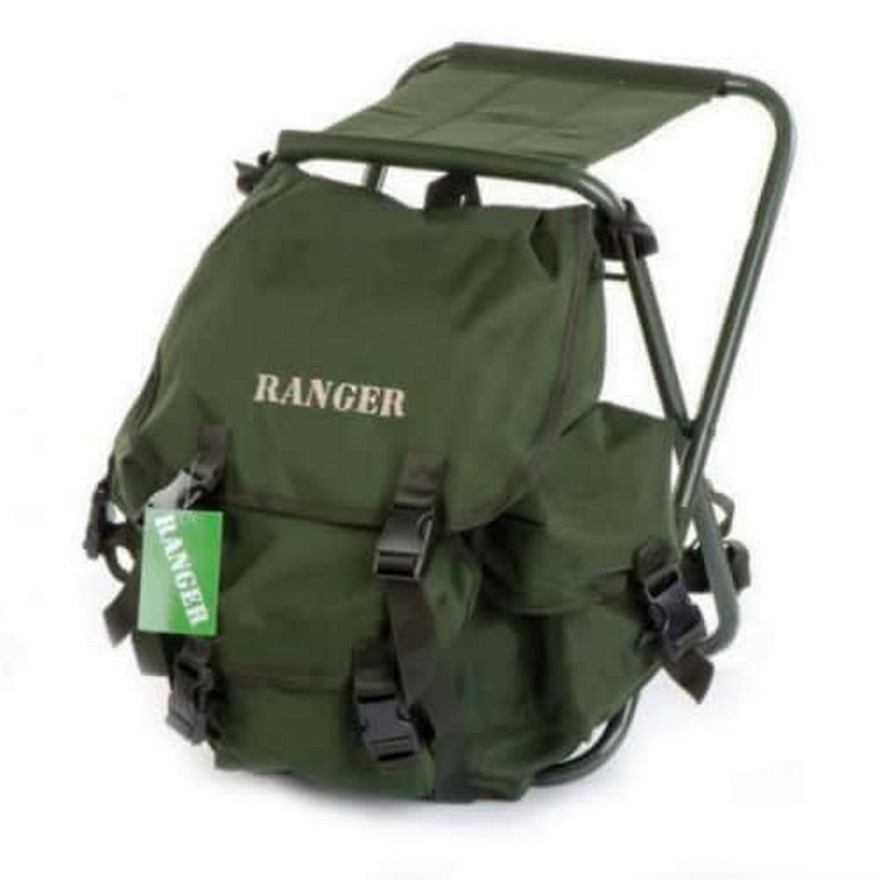 Стільчик складний Ranger RBagPlus зелений RA 4401