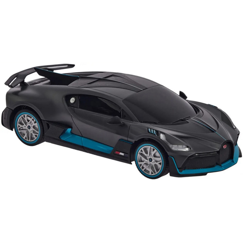 Машинка на радіокеруванні Bugatti DIVO Rastar 98900 grey 1:24 