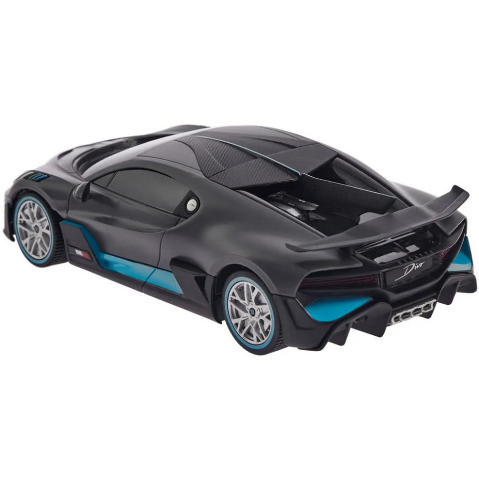 Машинка на радіокеруванні Bugatti DIVO Rastar 98900 grey 1:24 