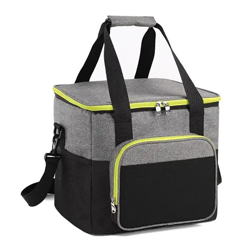 Сумка-холодильник TE-320S Time Eco 6215028111575BGREY 20 л, сіра з чорним