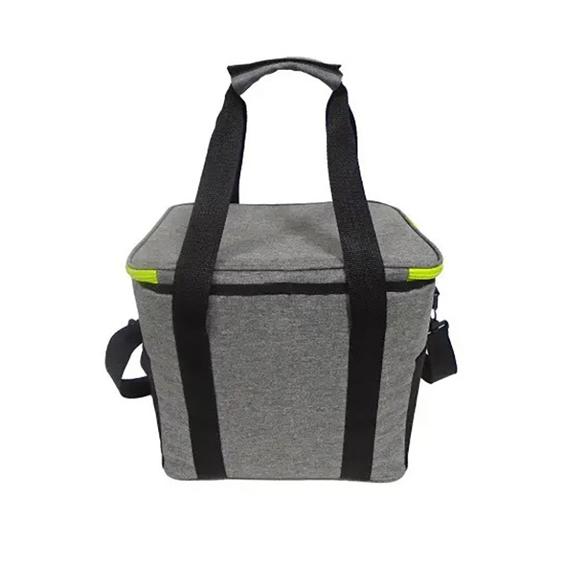 Сумка-холодильник TE-320S Time Eco 6215028111575BGREY 20 л, сіра з чорним