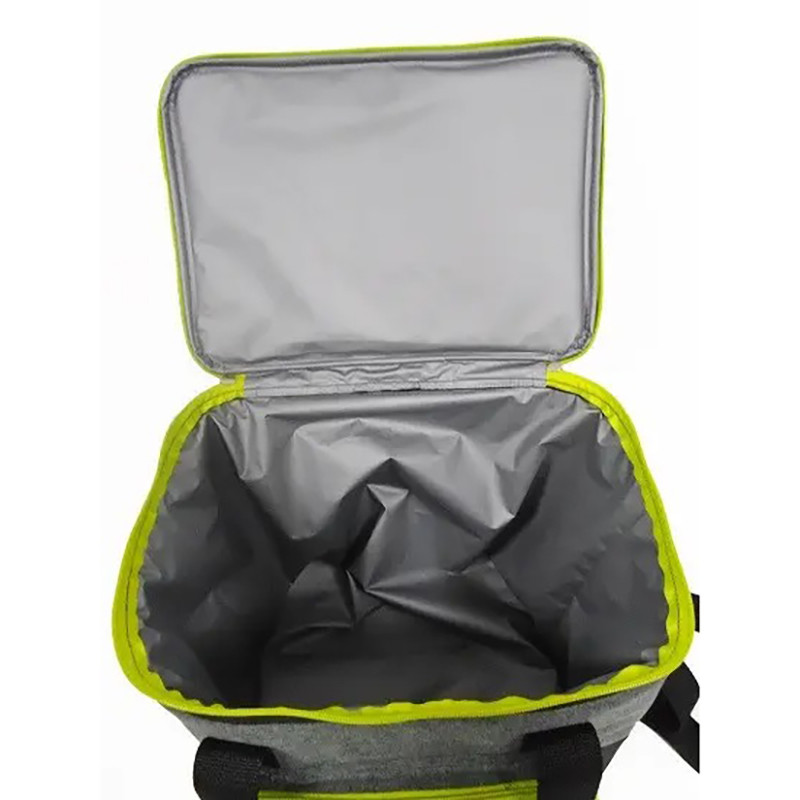 Сумка-холодильник TE-320S Time Eco 6215028111575BGREY 20 л, сіра з чорним