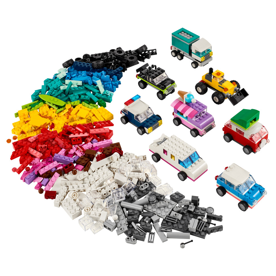 Конструктор Творческие транспортные средства LEGO 11036, 900 деталей 