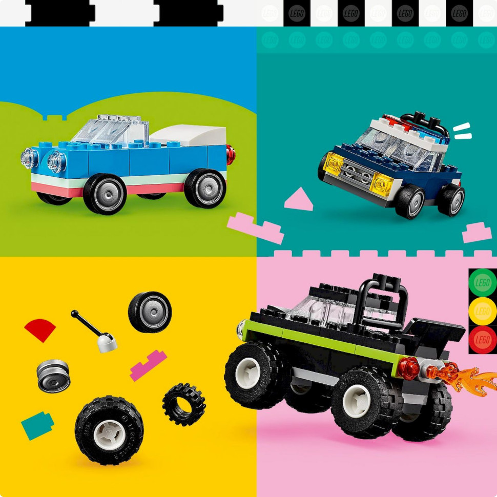 Конструктор Творческие транспортные средства LEGO 11036, 900 деталей 