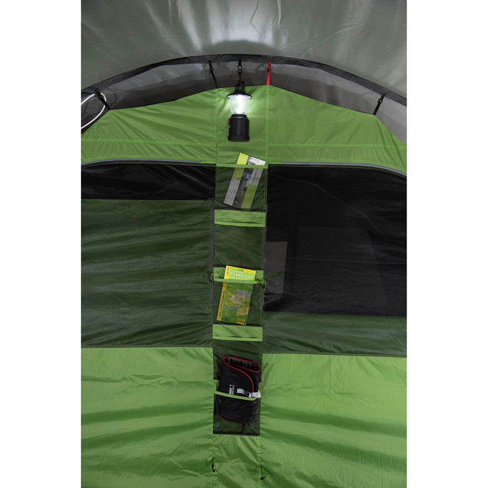 Палатка пятиместная Garda 5.0 High Peak 928662 Light Grey/Dark Grey/Green (11823)