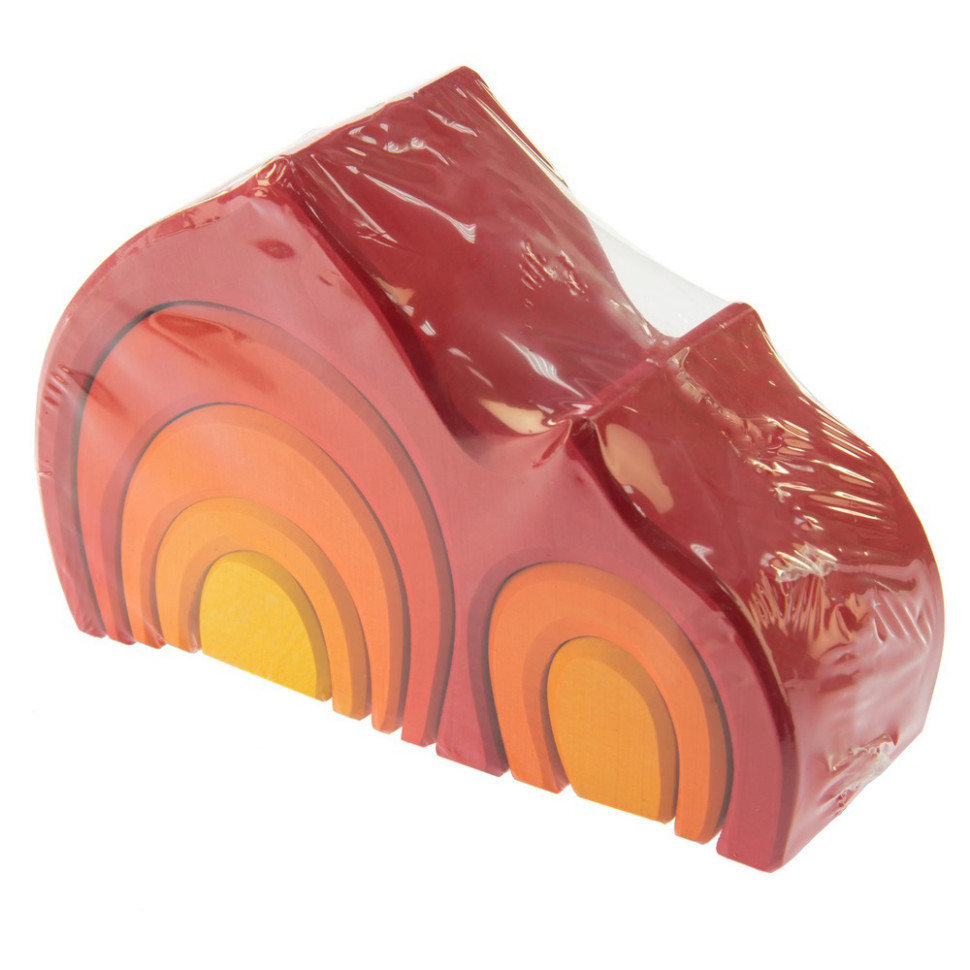 Конструктор Будинок Габлі nic NIC523020 дерев'яний, червоний