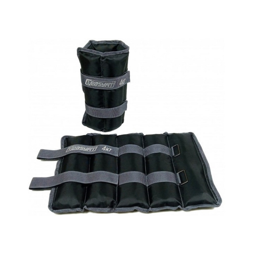 Утяжелители для ног и рук EasyFit EF-AWTS-400, 4 кг (пара)