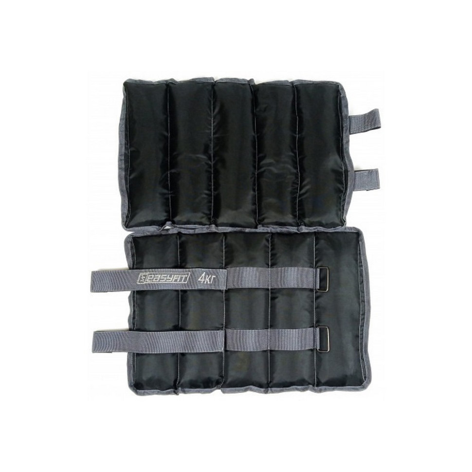Утяжелители для ног и рук EasyFit EF-AWTS-400, 4 кг (пара)