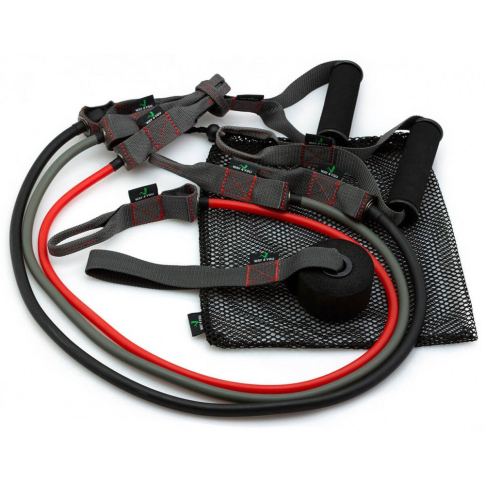 Набор эспандеров для фитнеса POWER BANDS SET Way4you w40228