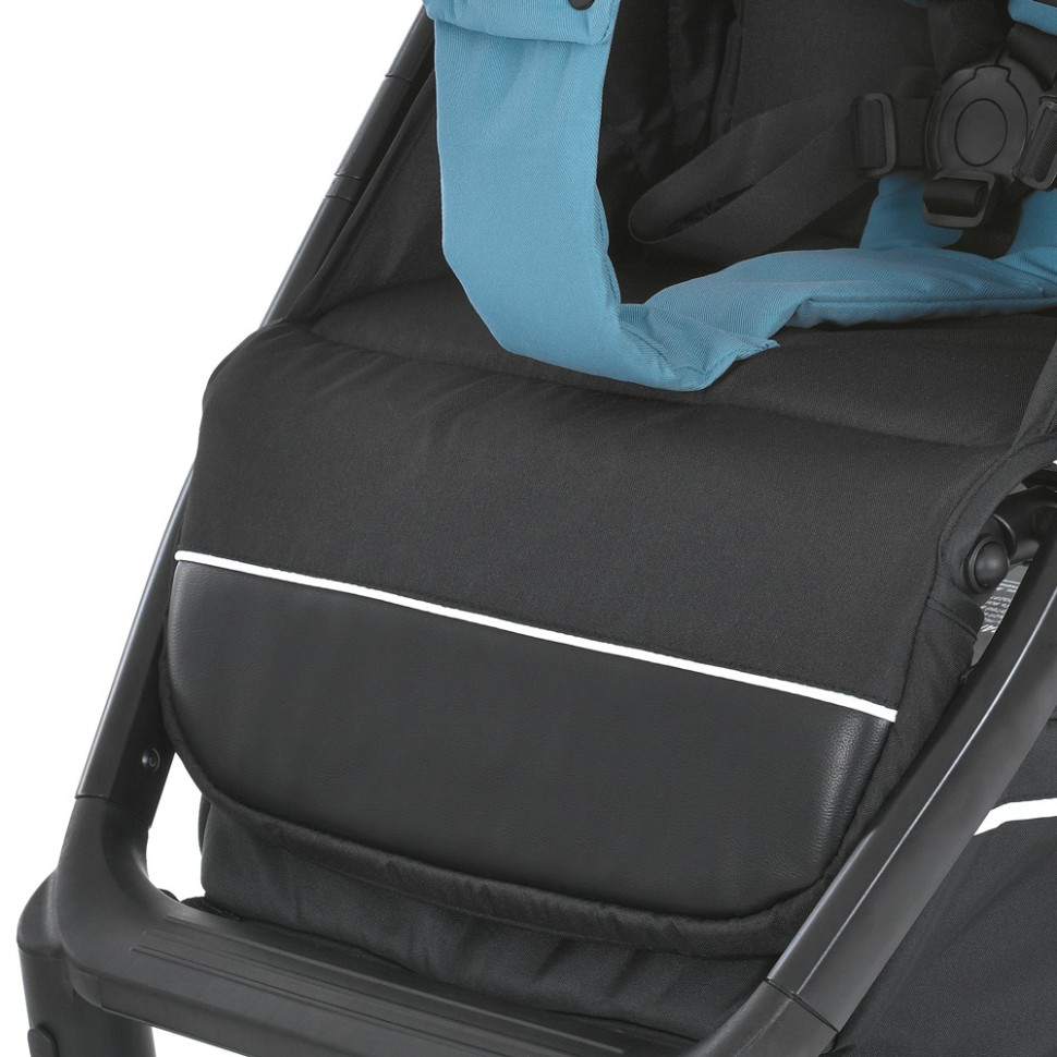 Коляска детская прогулочная VIVA Bambi M 5723 Pine blue, синяя