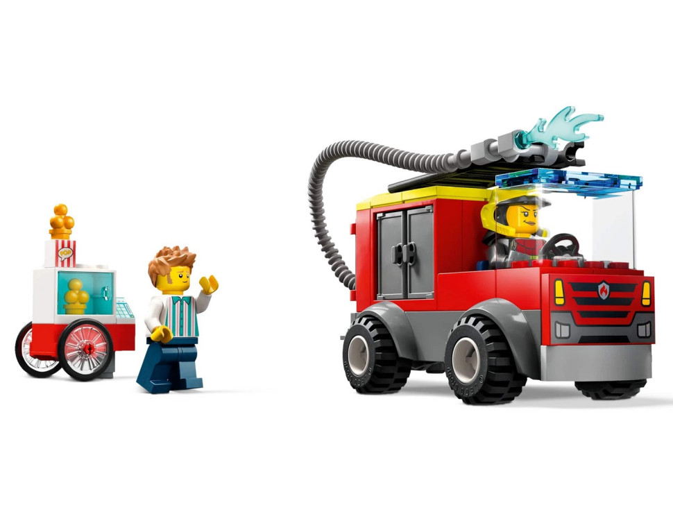 Конструктор LEGO City Пожежне депо та пожежна машина 60375