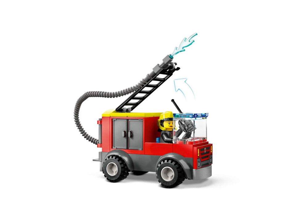 Конструктор LEGO City Пожежне депо та пожежна машина 60375