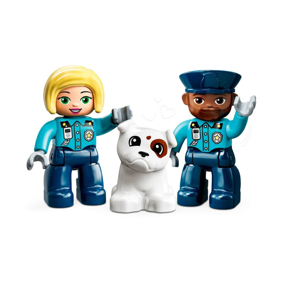 Конструктор LEGO DUPLO Town Полицейский участок и вертолёт 10959