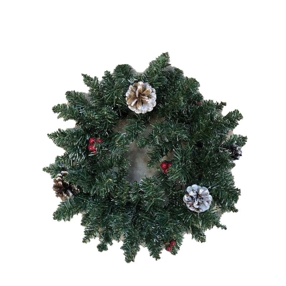 Декоративный Венок Creston Frosted BlackBoxx 8718861152982, 35 см