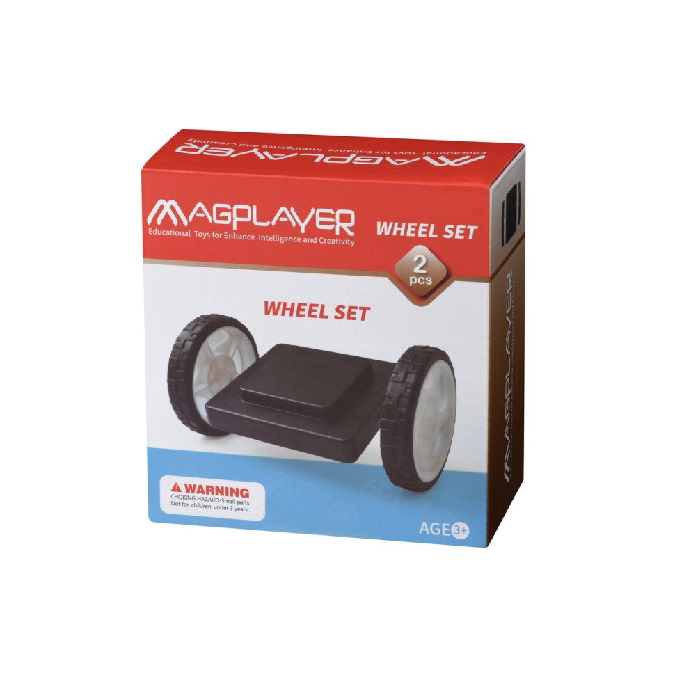 Конструктор Magplayer Платформа на колесах 2 ел. MPB-2