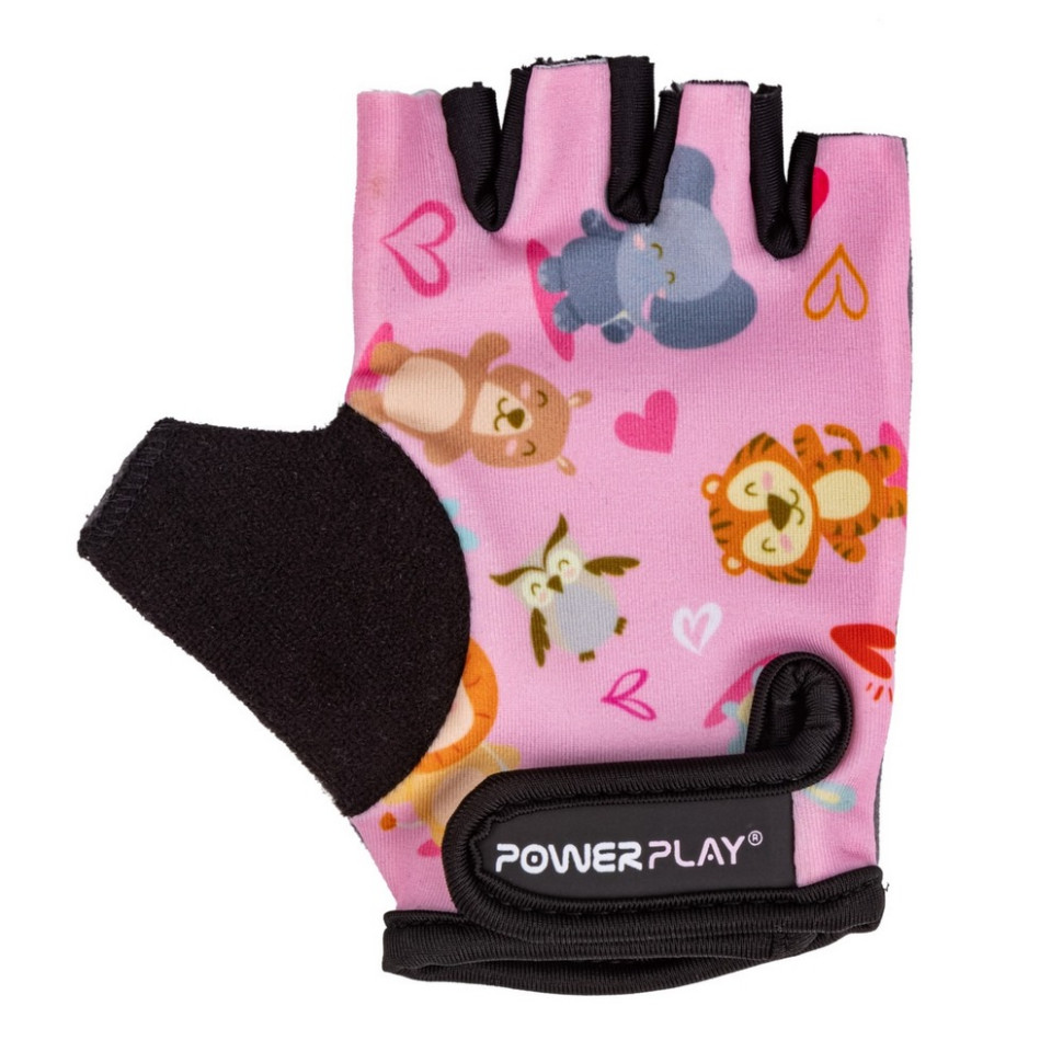 Велоперчатки детские PowerPlay PP_003_S_Animals, S 