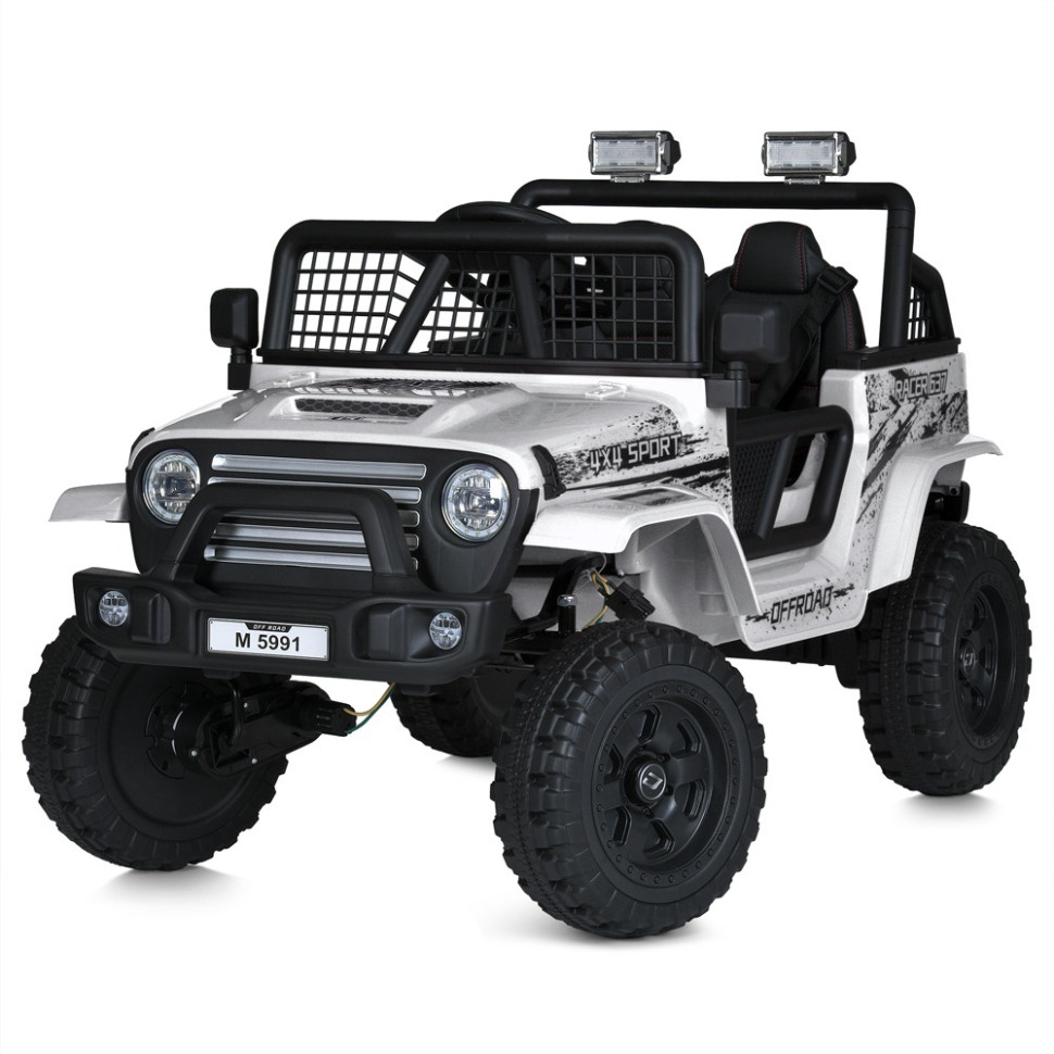 Детский электромобиль Джип Bambi Racer M 5991EBLR-1(24V) до 50 кг