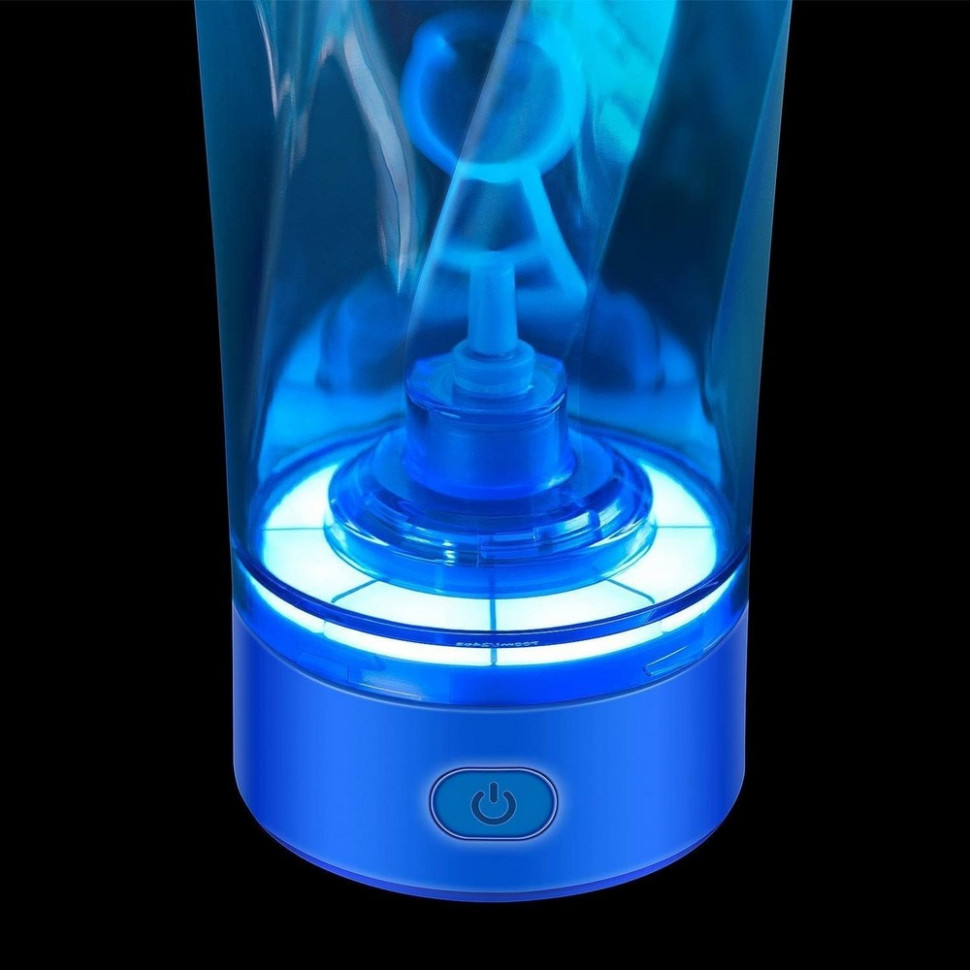 Шейкер спортивный электрический VortexBoost VOLTRX Vortex_Blue 600 мл, Blue