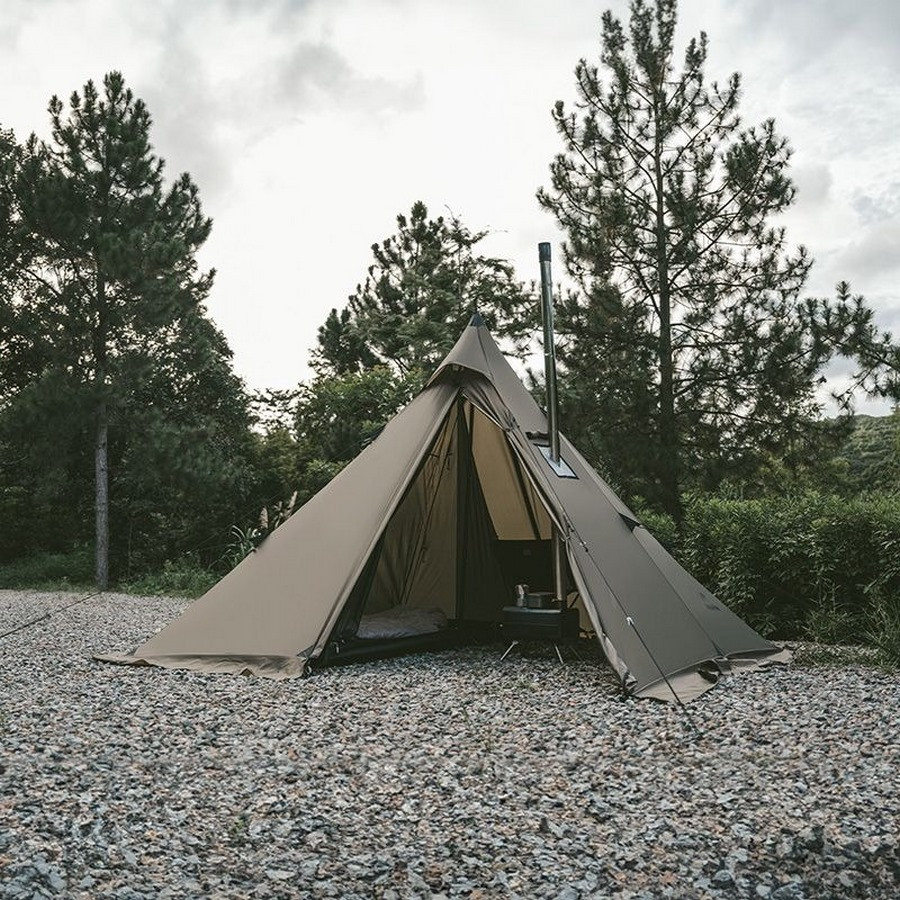 Намет з гострою верхівкою CNK2300ZP025 Naturehike 6976023922534 коричневий