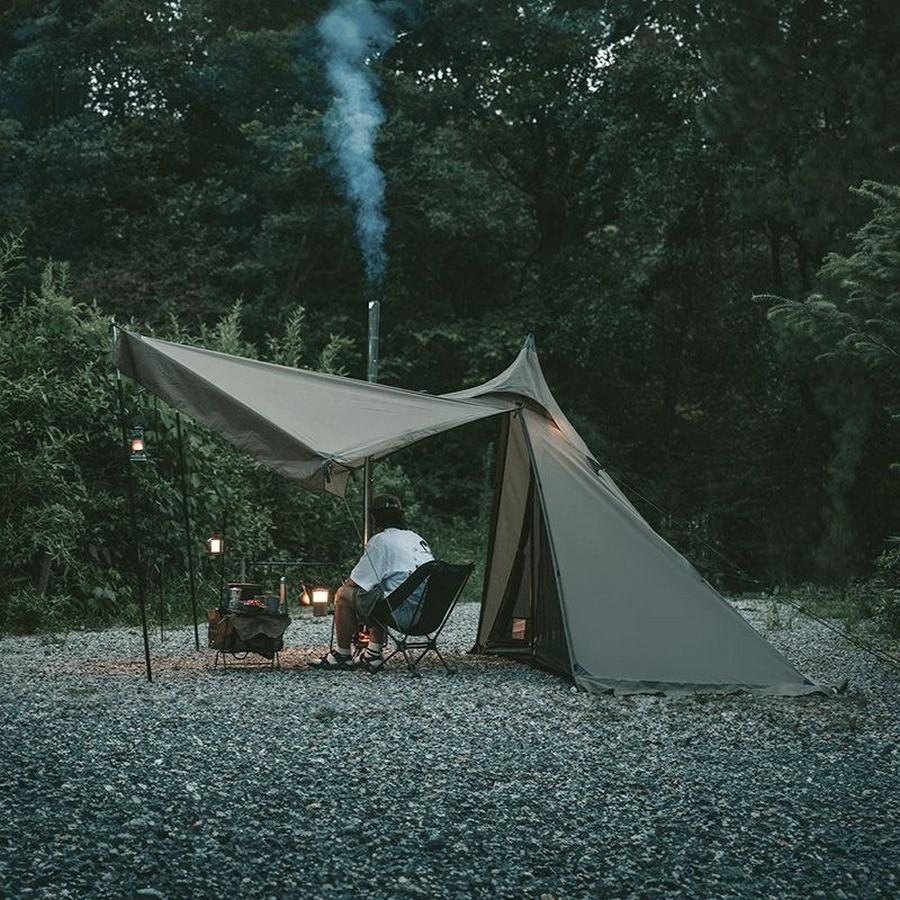 Намет з гострою верхівкою CNK2300ZP025 Naturehike 6976023922534 коричневий