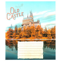 Тетрадь общая "Старые замки" Leader 048-600179L-1 в линию, 48 листов (959060) Тетрадь общая "Старые замки" Leader 048-600179L-1 в линию, 48 листов (959060)