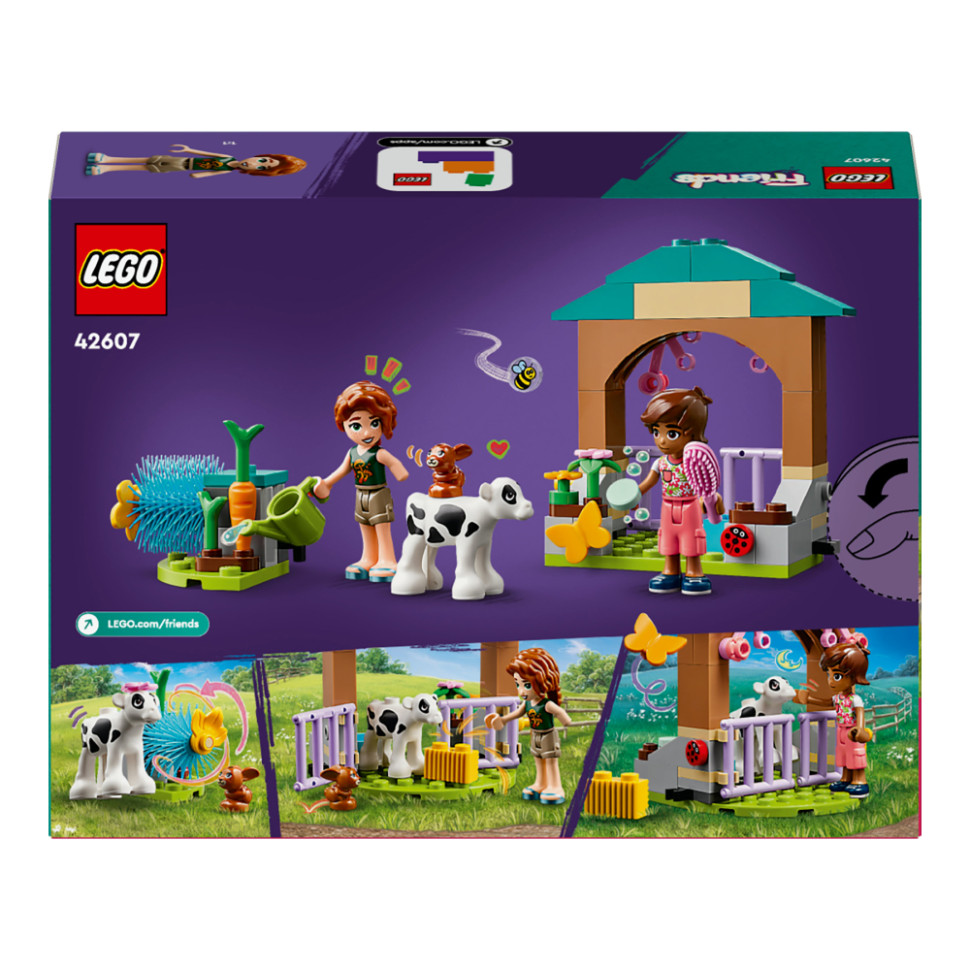 Конструктор LEGO Friends Телячий хлев Отом 42607, 79 деталей