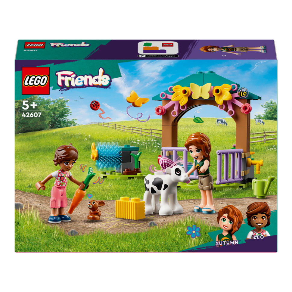 Конструктор LEGO Friends Телячий хлев Отом 42607, 79 деталей
