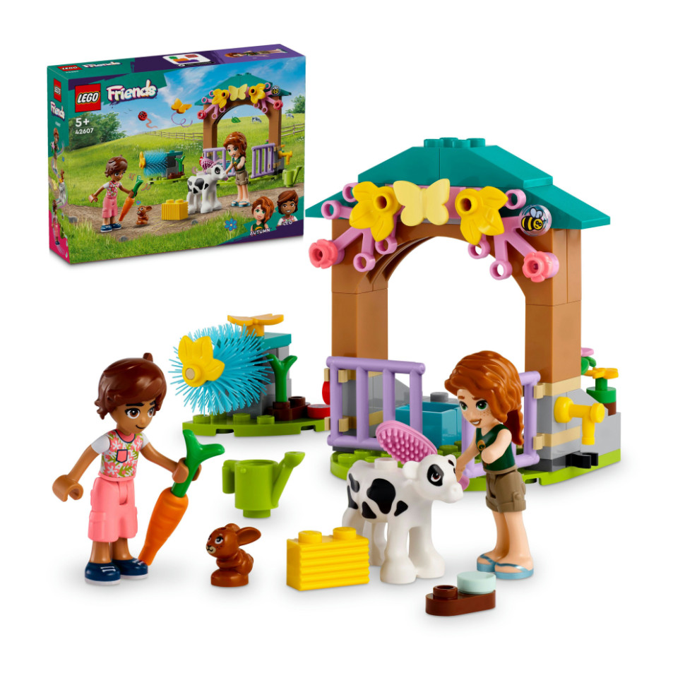 Конструктор LEGO Friends Телячий хлев Отом 42607, 79 деталей