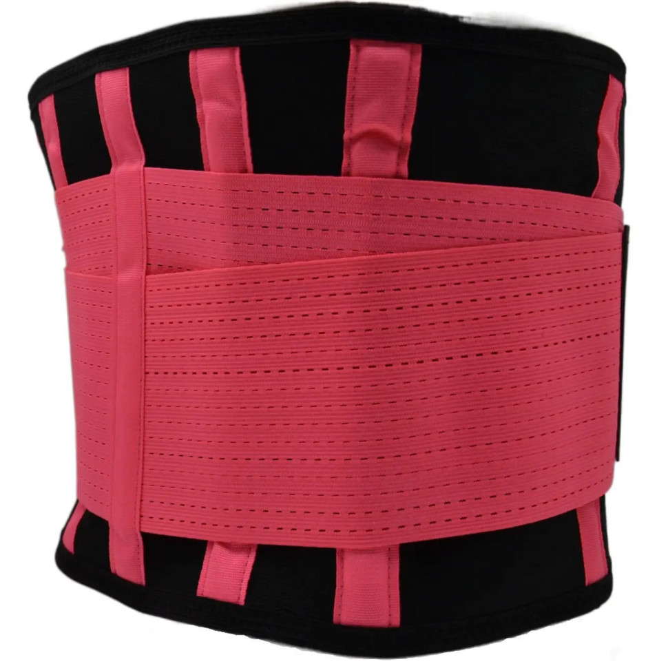 Пояс компрессионный Slimming belt MadMax MFA-277-RED_S Black/rubine red S