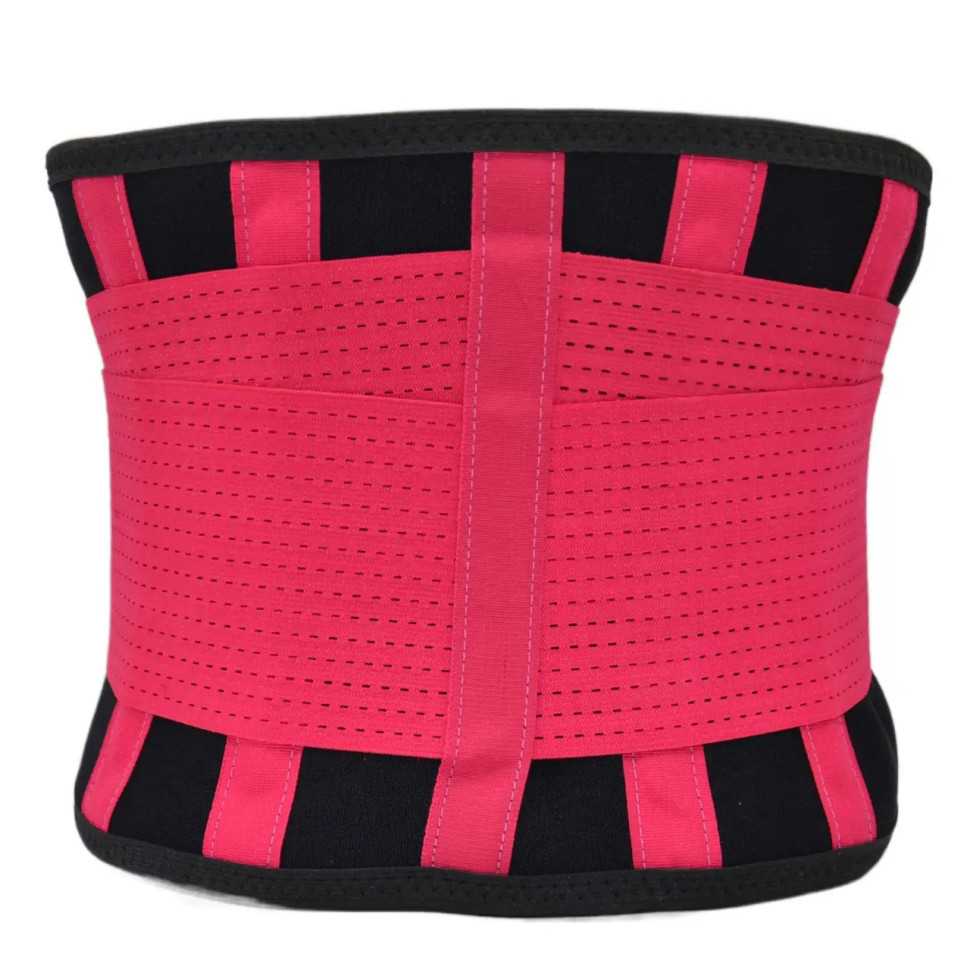 Пояс компрессионный Slimming belt MadMax MFA-277-RED_S Black/rubine red S