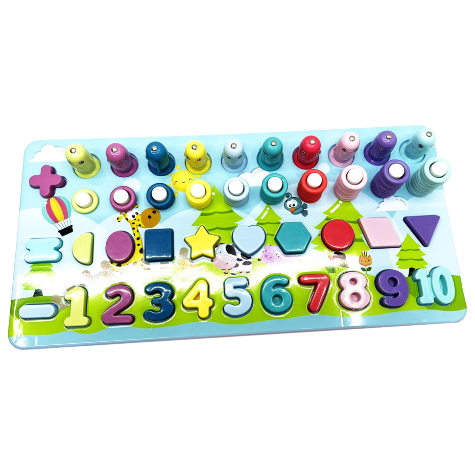 Доска математическая 4FUN Game Club 90135 с магнитной рыбалкой