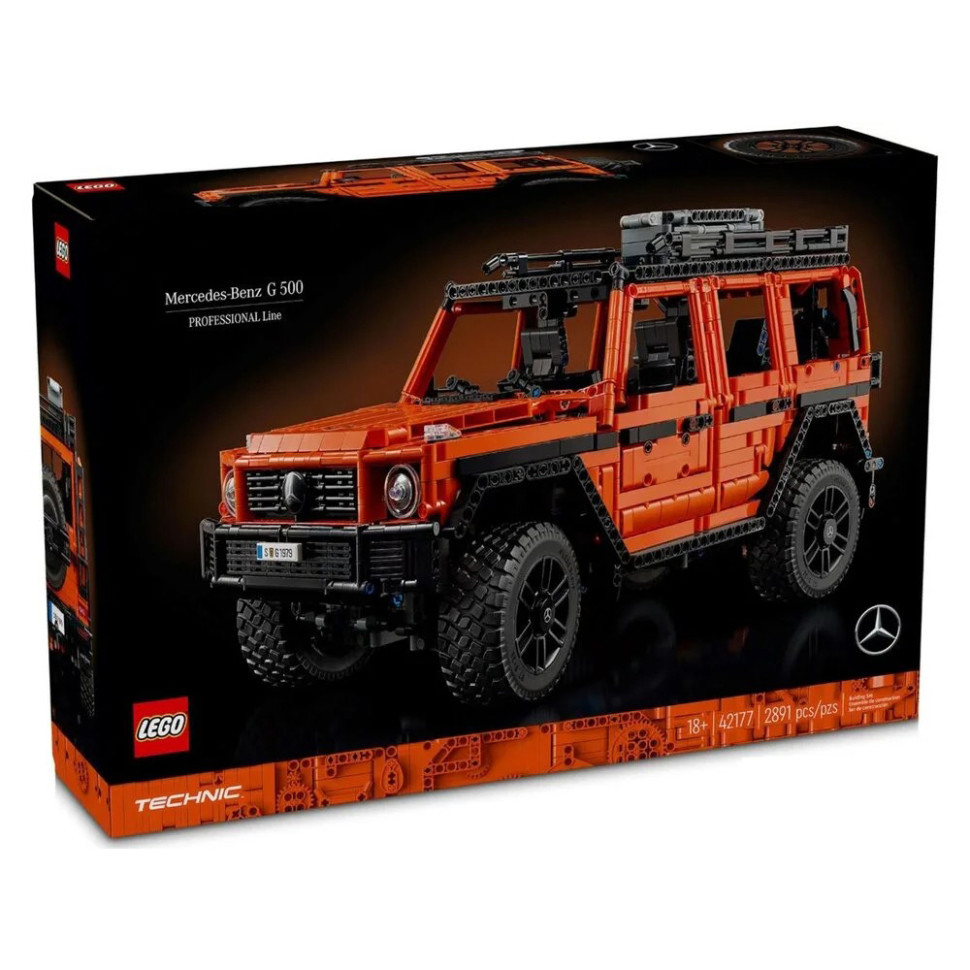 Конструктор LEGO Technic Mercedes-Benz G 500 Professional Line 42177, 2891 деталей