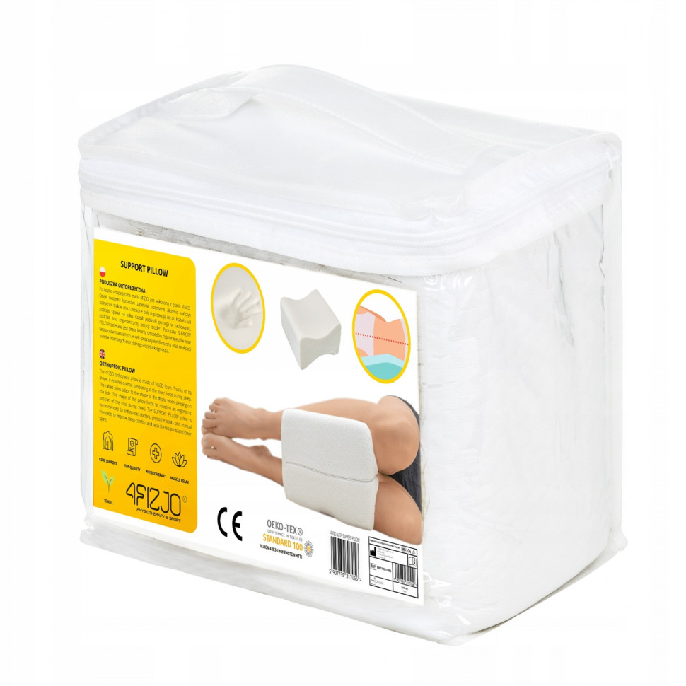 Подушка ортопедична 4FIZJO 4FJ0410 Support для ніг та колін 24x21.5 см