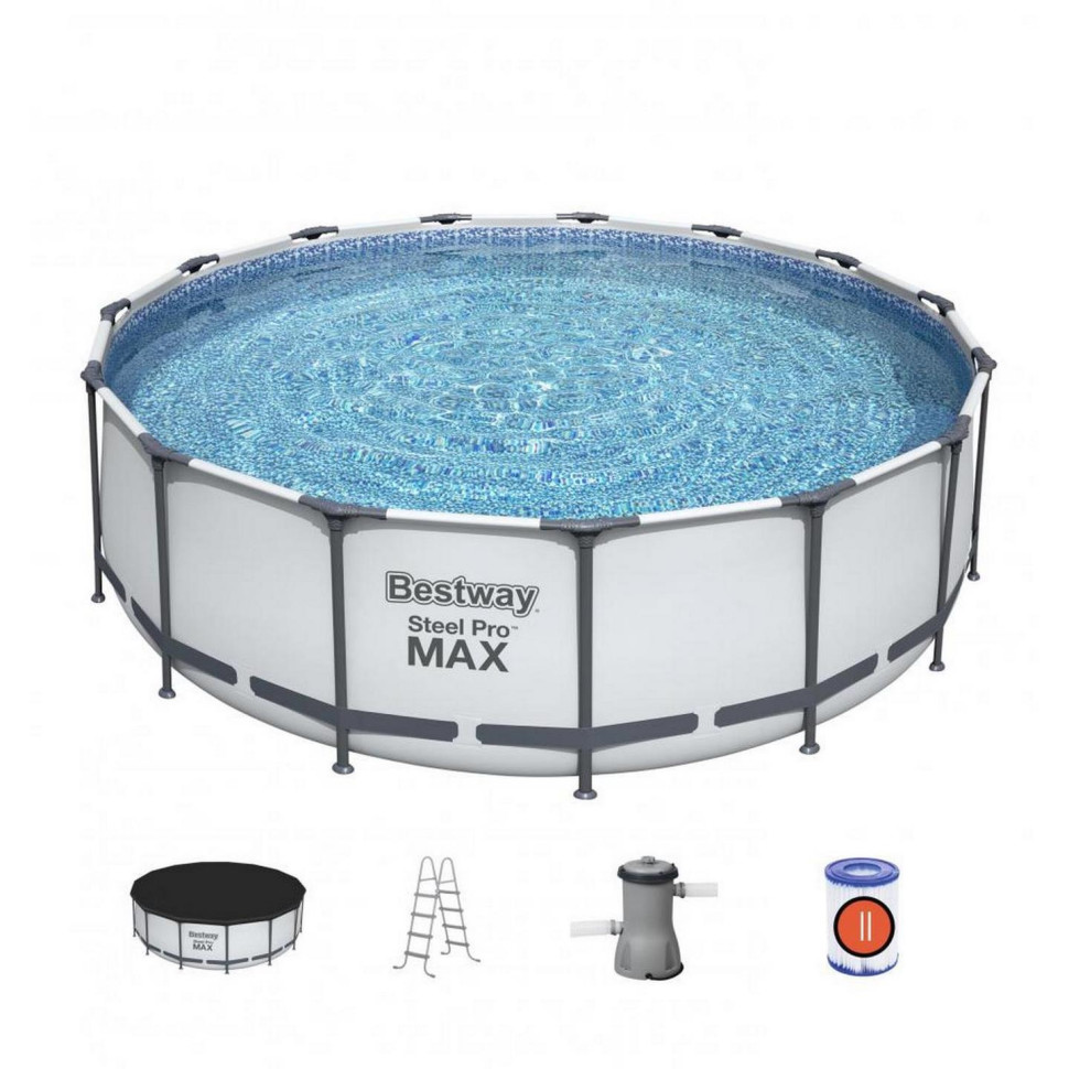 Каркасний басейн Bestway 56438, 457х122 см, 16015 л