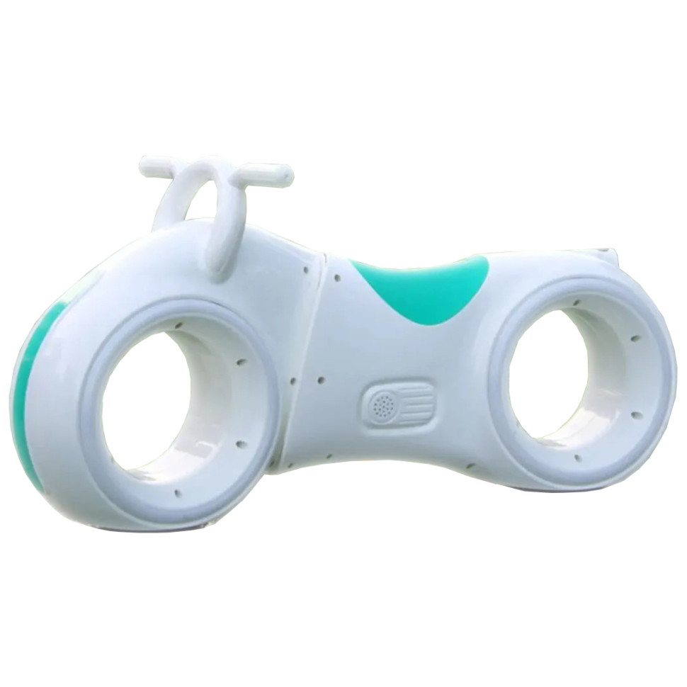 Дитячий толокар Трон Космо-байк Bambi HD-K06(White-Green) Bluetooth Біло-Зелений