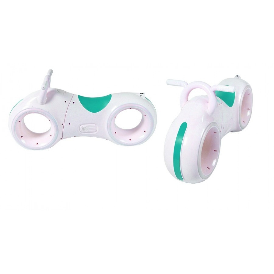 Дитячий толокар Трон Космо-байк Bambi HD-K06(White-Green) Bluetooth Біло-Зелений