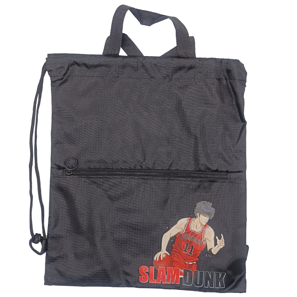 Детская сумка для обуви «Basketball» Bambi 2-54-1(Black) 40 x 35 см 