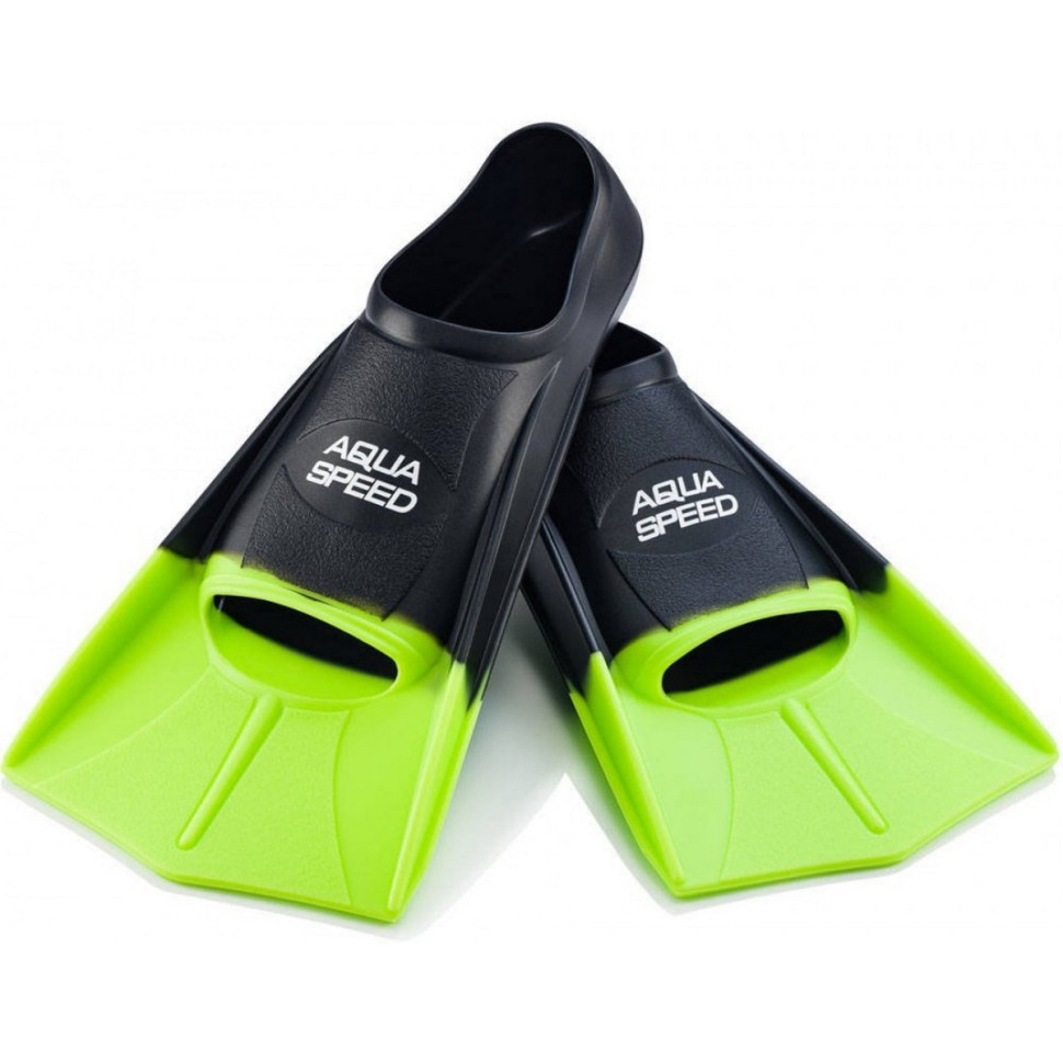 Ласты TRAINING FINS 5629 Aqua Speed 137-38-31-32 черно-зеленый, размер 31-32